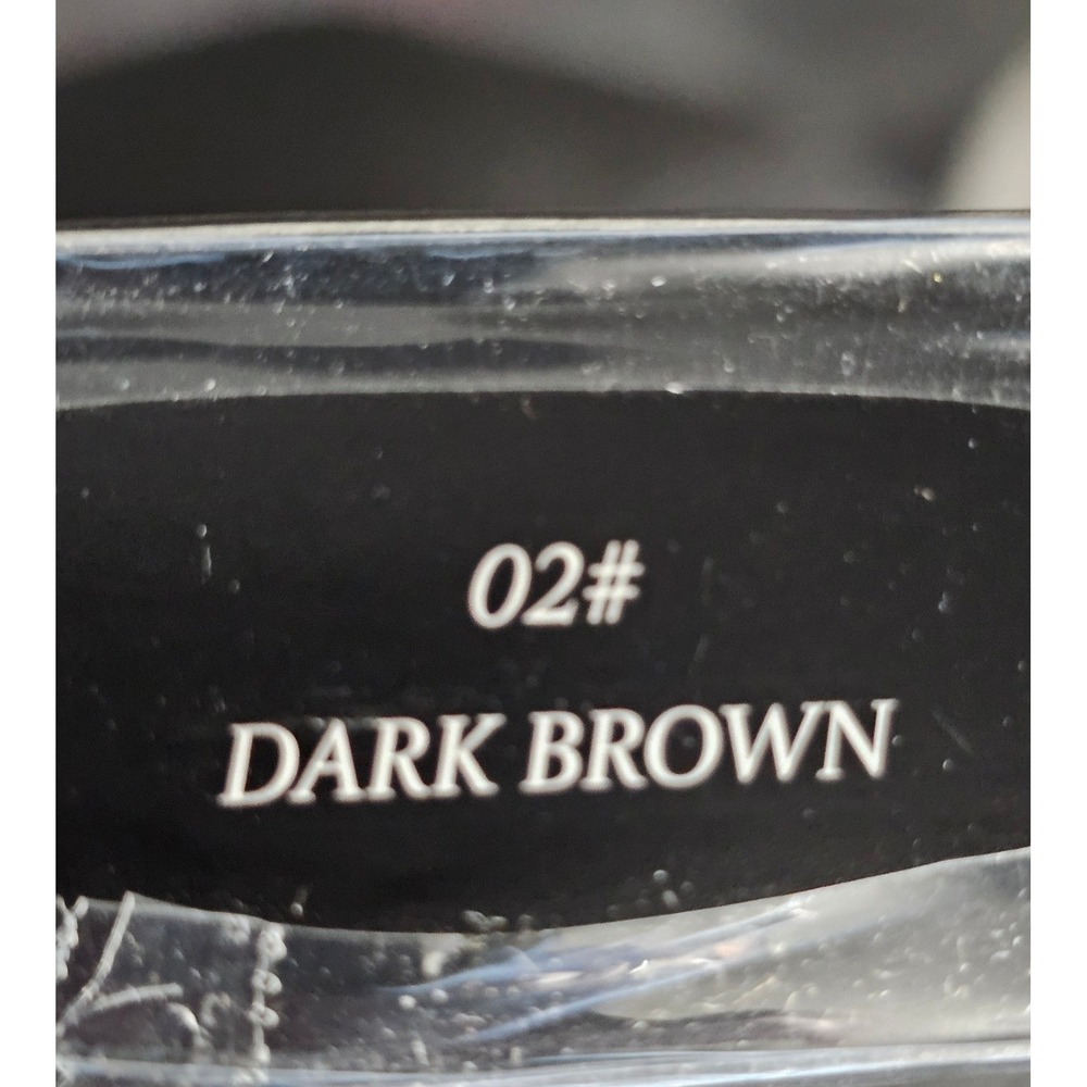 RYNLUNA Eyebrow Pomade 02 Dark Brown Waterproof Sweatproof Brow Cream 3.5g NEW - Picture 2 of 5